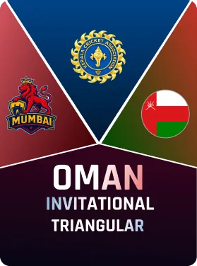 Oman Beat Mumbai: Mujibur Imran Ali's 58 Powers Oman to Victory in Al Amerat